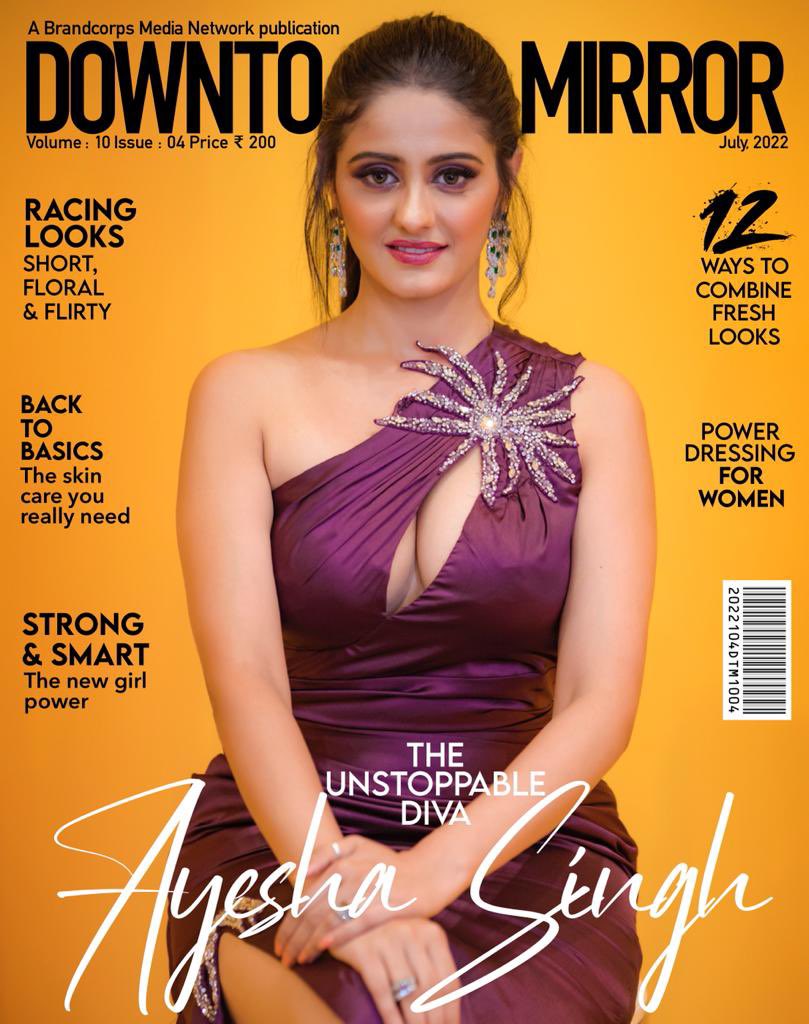 Ayesha Singh on Downtown Mirror Cover Page