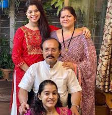 Snecha Wagh with her Family